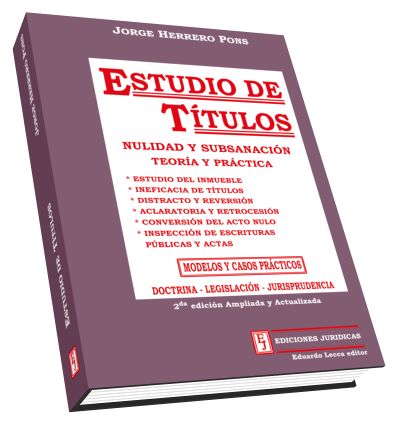 Estudio de Títulos. Teoría y Práctica